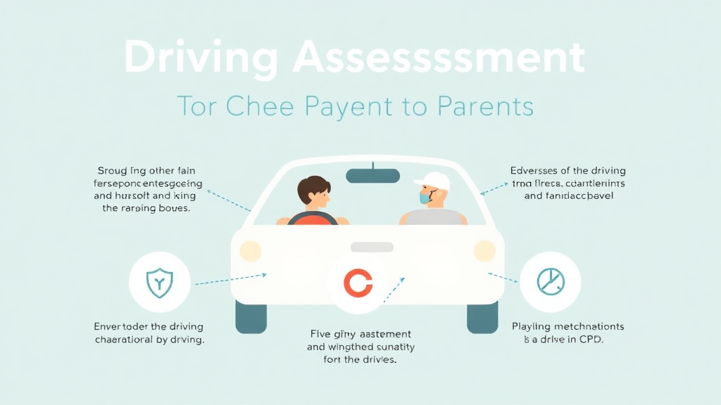 Step-by-step visual guide for implementing driving Assessment for Aging Parents
