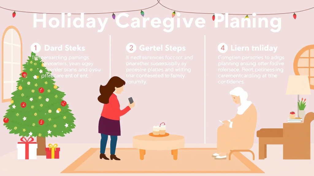 Hands-on guide visualization for holiday Caregiving Planning