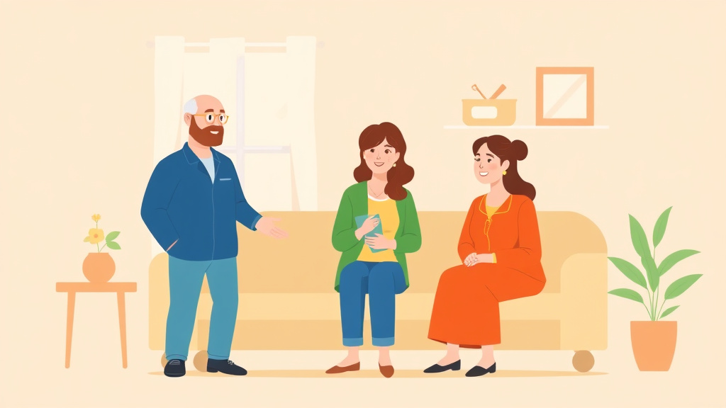 Clear illustration of home Health Aide Daily Coordination with supporting details