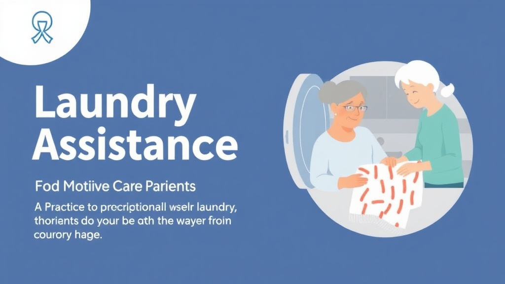 Practical checklist visual for laundry Assistance for Aging Parents