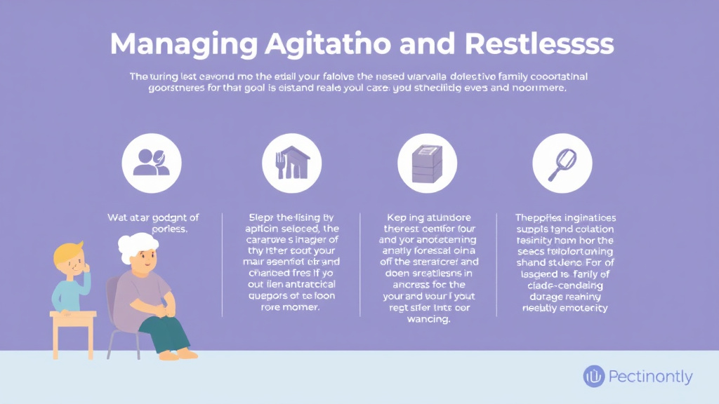 Implementation roadmap for managing Agitation and Restlessness with actionable steps
