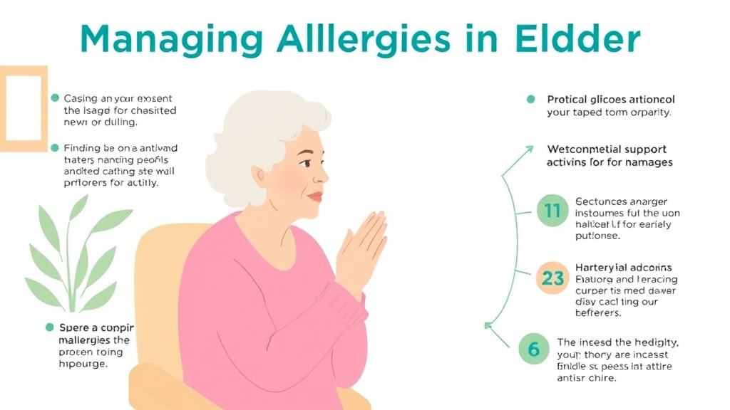Hands-on guide visualization for managing Allergies in Elderly