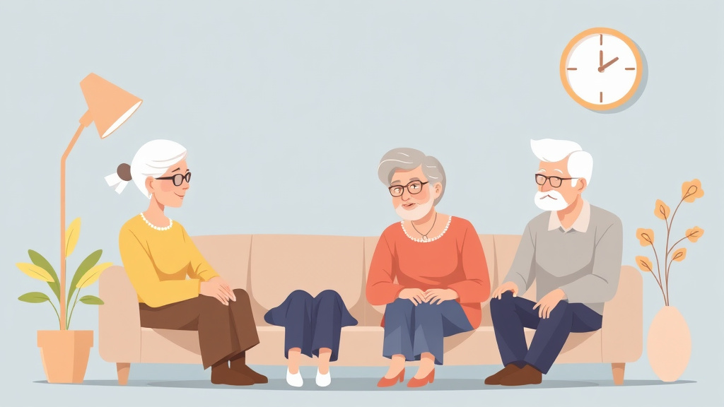 An informative visual explaining managing Anxiety in Elderly Parents for beginners and professionals