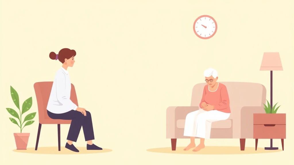 Educational graphic covering the essentials of managing Bowel Incontinence in Elderly