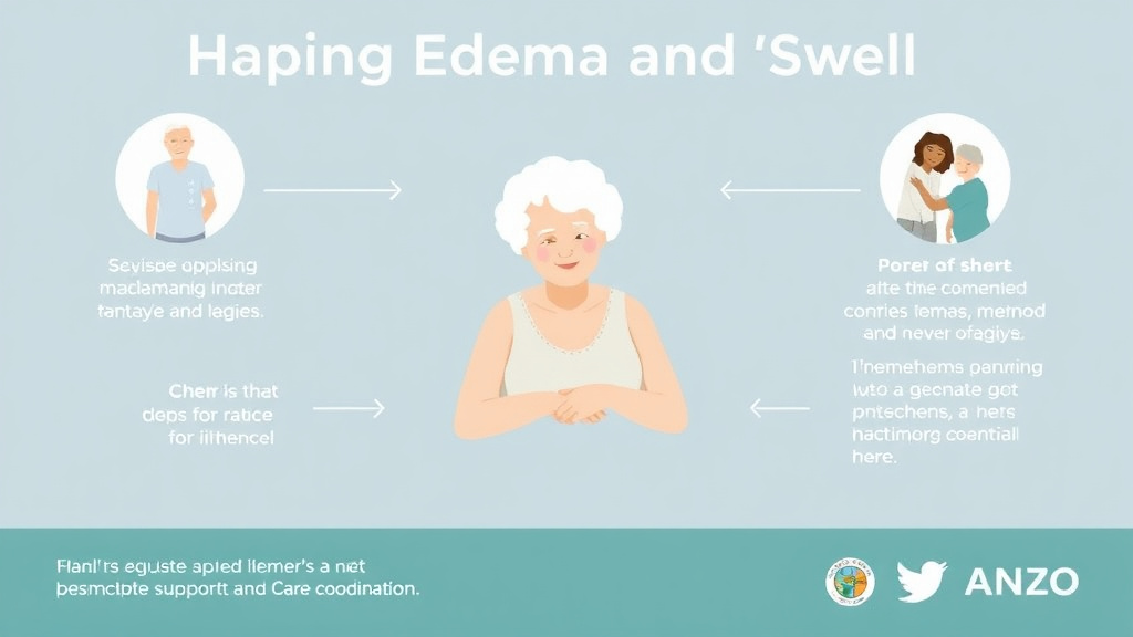 Step-by-step visual guide for implementing managing Edema and Swelling