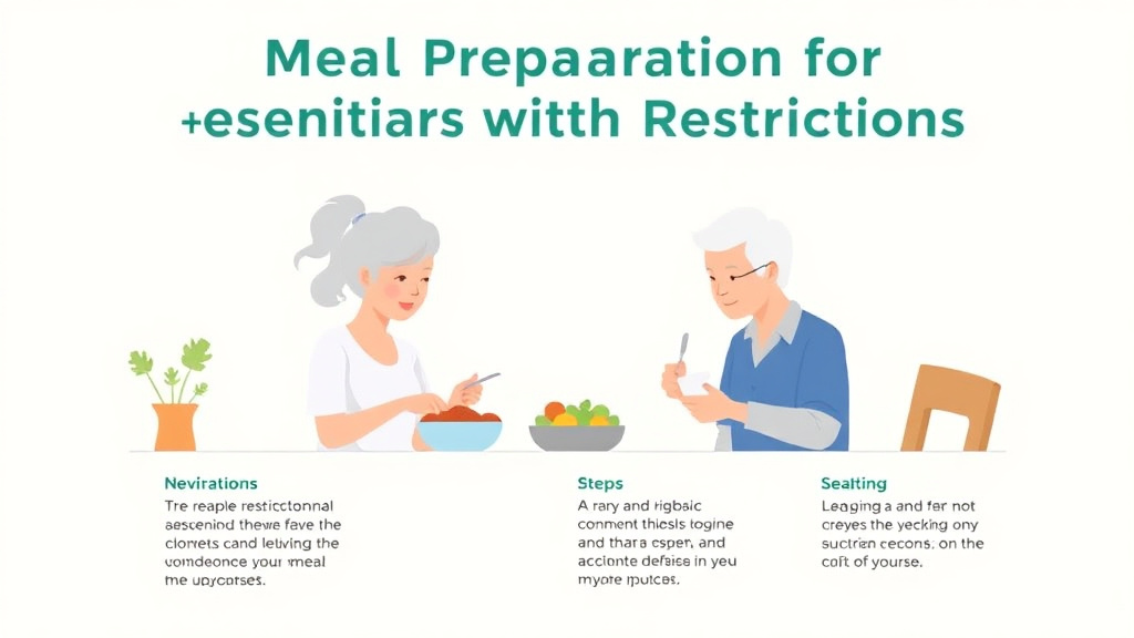 Hands-on guide visualization for meal Preparation for Seniors with Restrictions