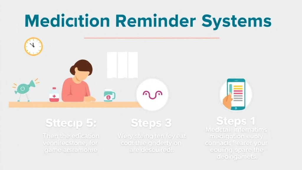 Practical workflow diagram for medication Reminder Systems Compared