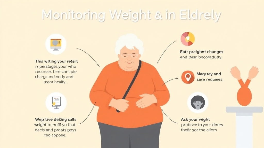 Practical workflow diagram for monitoring Weight Changes in Elderly