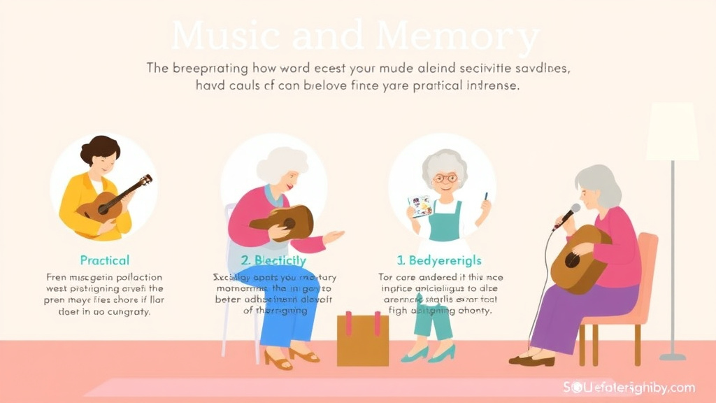 Real-world application diagram for music and Memory Activities