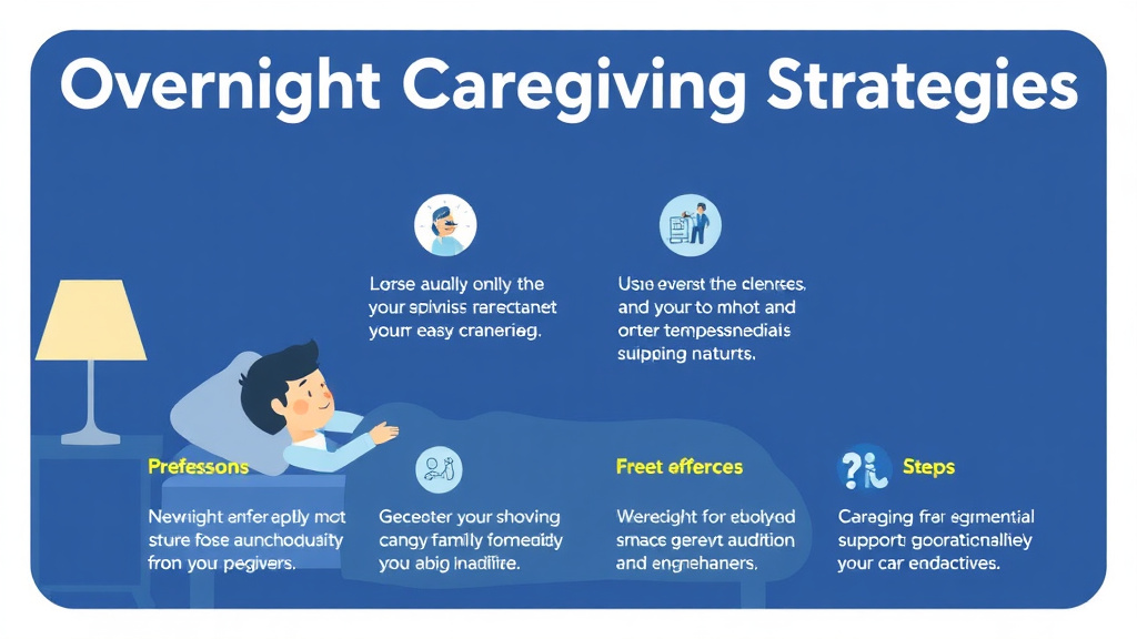Hands-on guide visualization for overnight Caregiving Strategies