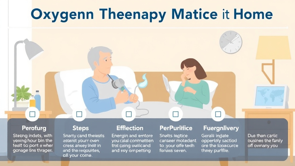 Practical workflow diagram for oxygen Therapy Management at Home