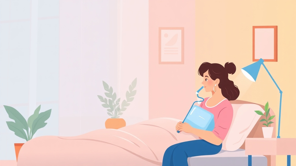 Visual overview of respiratory Therapy at Home with key concepts highlighted