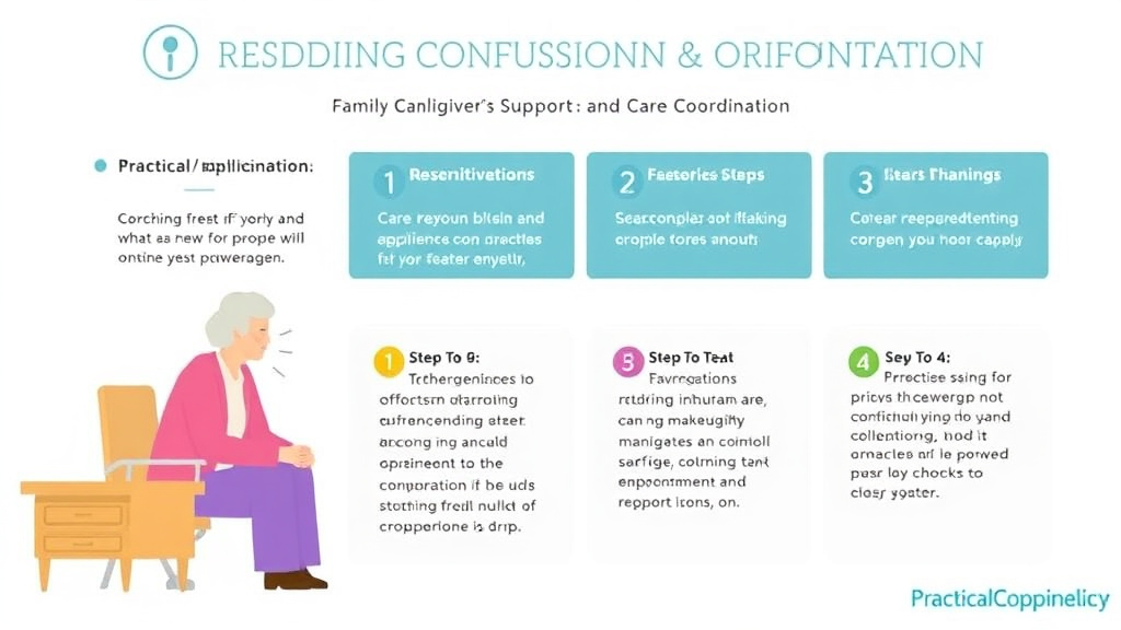 Real-world application diagram for responding to Confusion and Disorientation