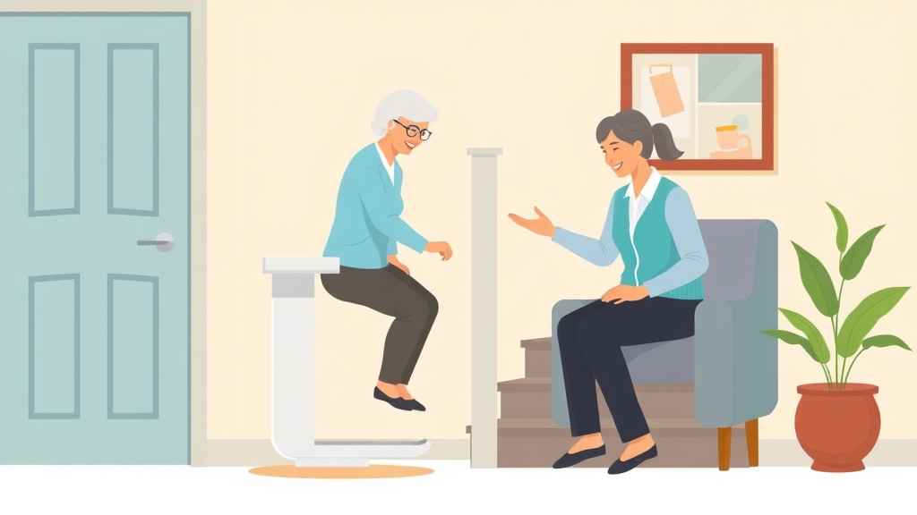 Detailed visual representation of stairlift Options and Costs