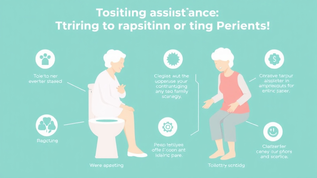 Hands-on guide visualization for toileting Assistance for Aging Parents