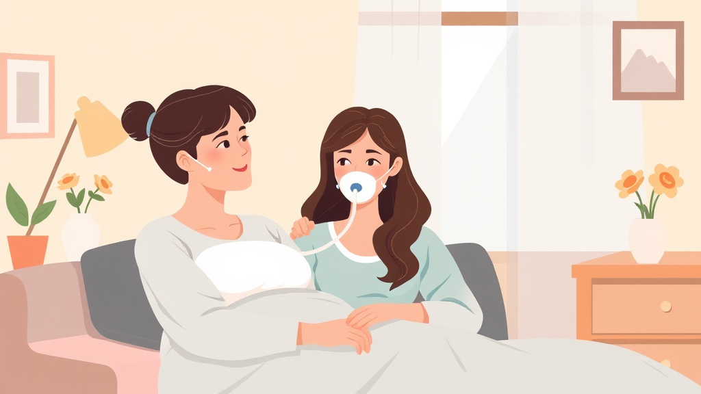 Visual overview of tracheostomy Care at Home with key concepts highlighted