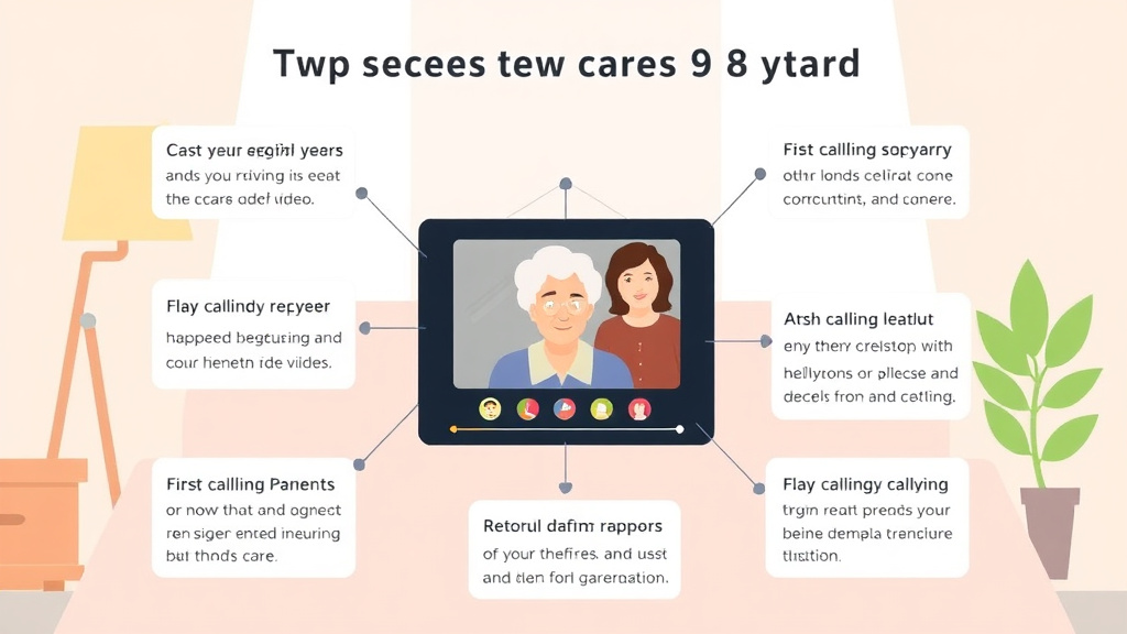 Step-by-step visual guide for implementing video Calling Setup for Elderly Parents