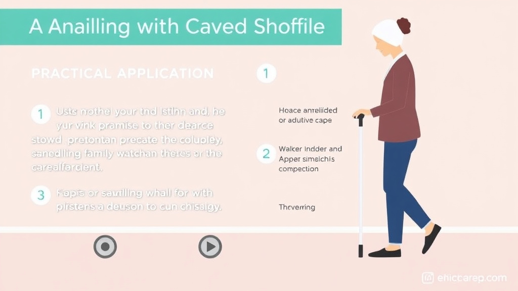 Step-by-step visual guide for implementing walker and Cane Fitting Guide