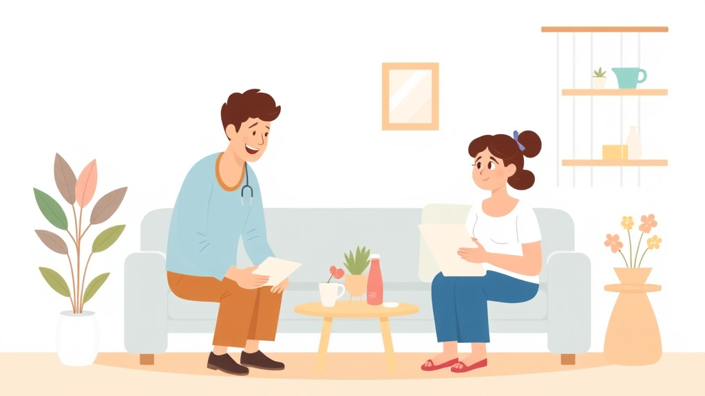 Visual overview of weekend Caregiving Routine with key concepts highlighted