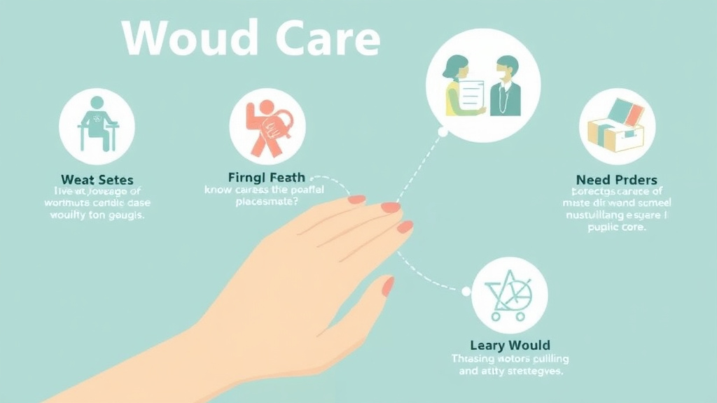 Hands-on guide visualization for wound Care Basics for Caregivers
