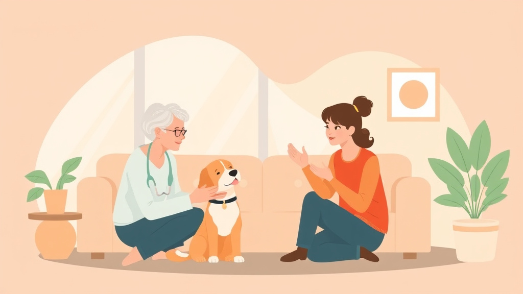 Educational graphic covering the essentials of assisted Living Pet Policies