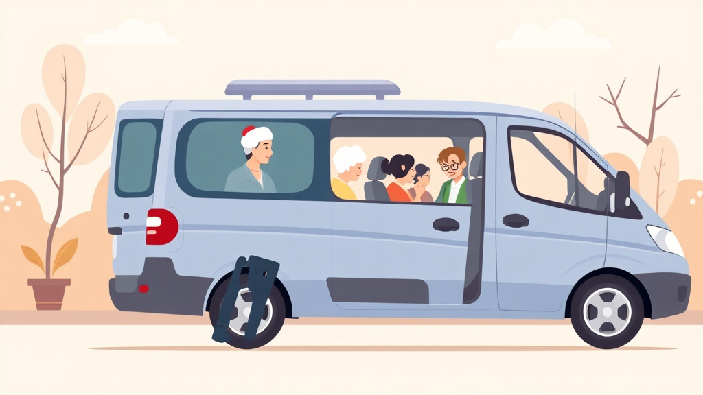 Detailed visual representation of assisted Living Transportation Services