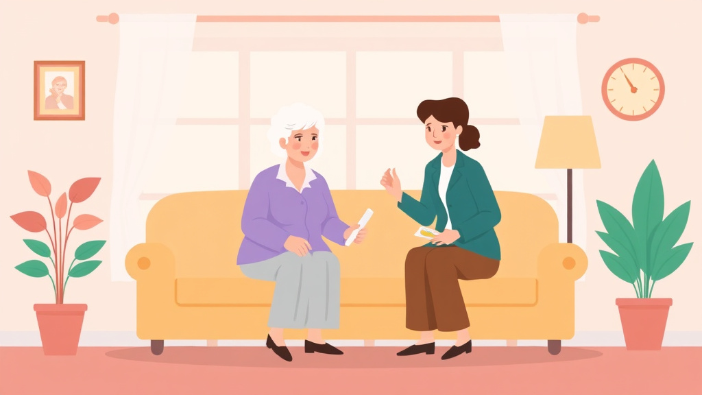 A professional illustration depicting CCRC Contract Types Explained