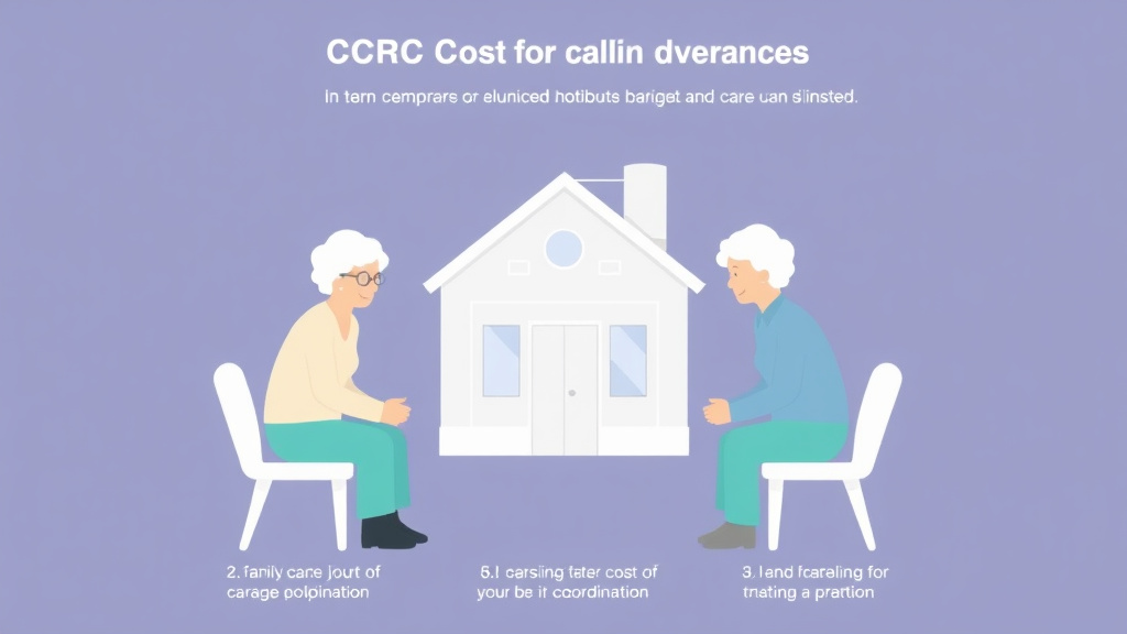 Real-world application diagram for CCRC Costs and Entrance Fees
