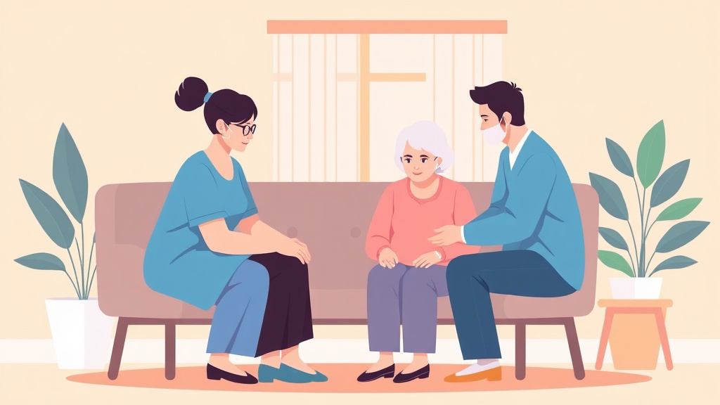 Visual overview of facility Family Council Participation with key concepts highlighted