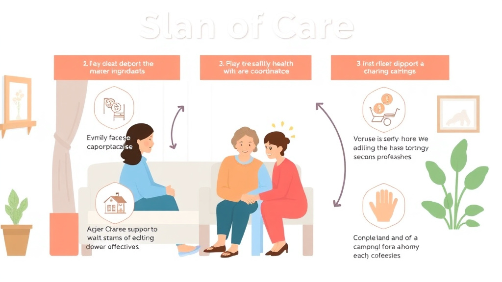 Practical workflow diagram for home Health Care Plan of Care
