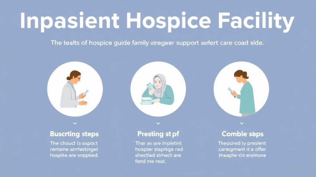 Step-by-step visual guide for implementing inpatient Hospice Facility Guide