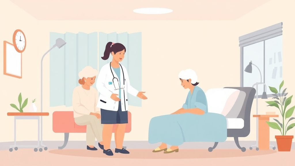 An informative visual explaining long Term Acute Care Hospital Guide for beginners and professionals