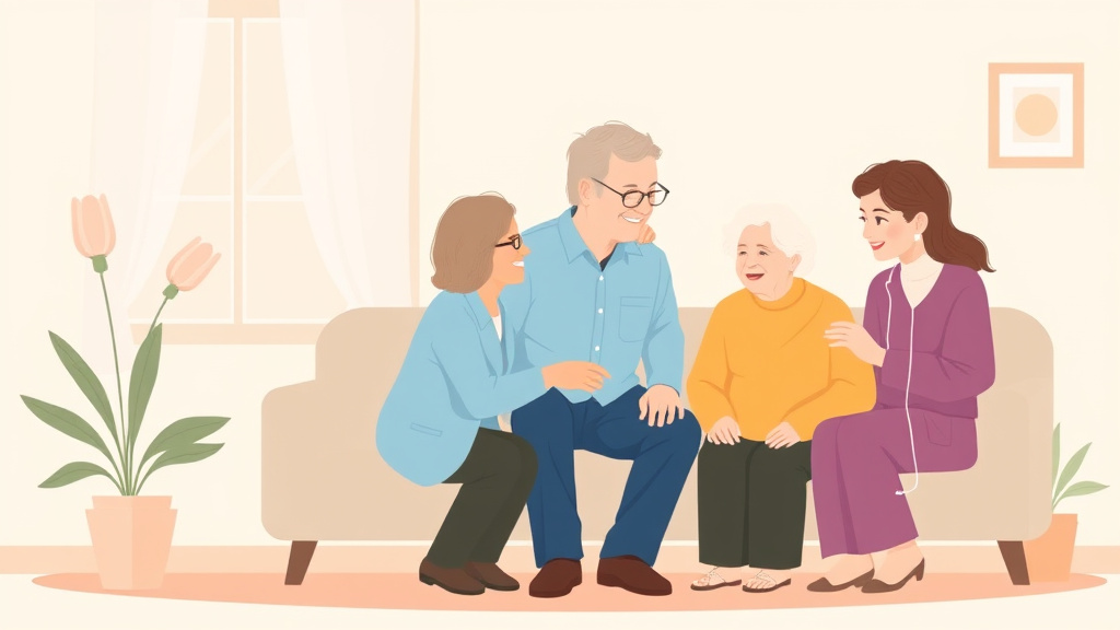 An informative visual explaining memory Care Family Involvement for beginners and professionals