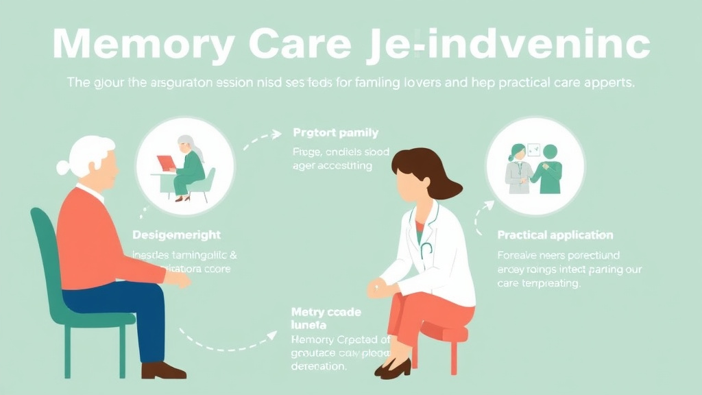 Real-world application diagram for memory Care Family Involvement