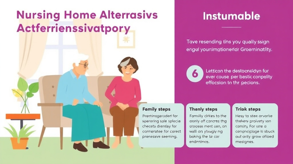Practical checklist visual for nursing Home Alternatives to Consider