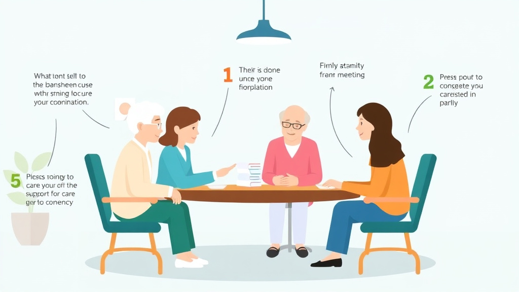 Practical workflow diagram for nursing Home Care Plan Meetings