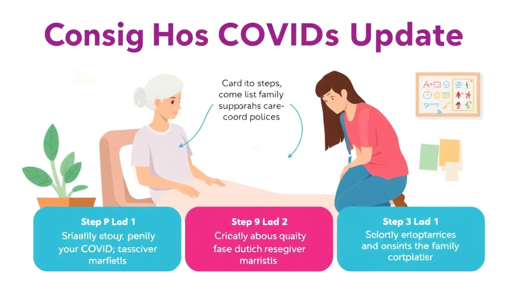 Process flow illustration for putting nursing Home COVID Policies Update into action