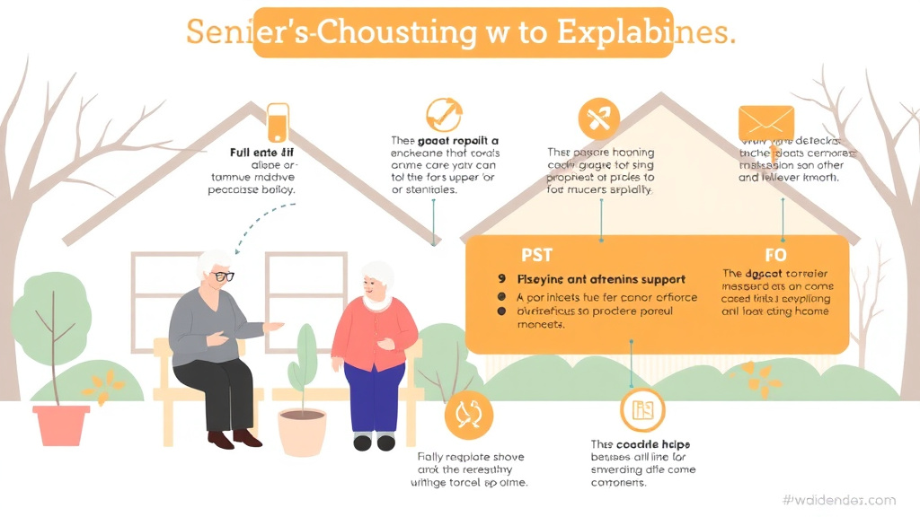 Practical checklist visual for senior Cohousing Explained