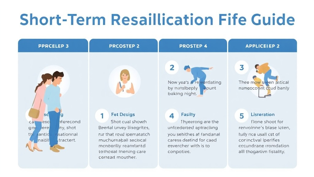 Implementation roadmap for short Term Rehabilitation Facility Guide with actionable steps