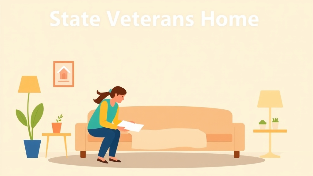 Detailed visual representation of state Veterans Home Eligibility