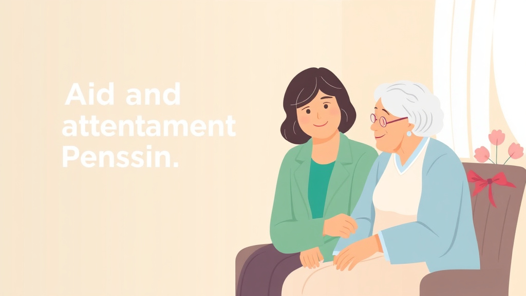 Conceptual diagram showing how aid and Attendance Pension Benefit works in practice