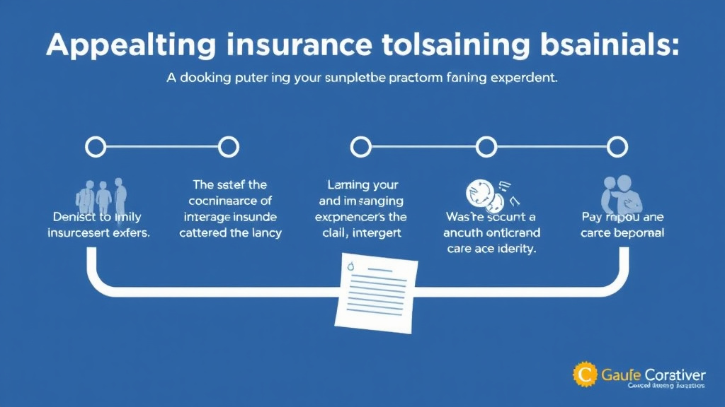 Practical workflow diagram for appealing Insurance Claim Denials Step by Step
