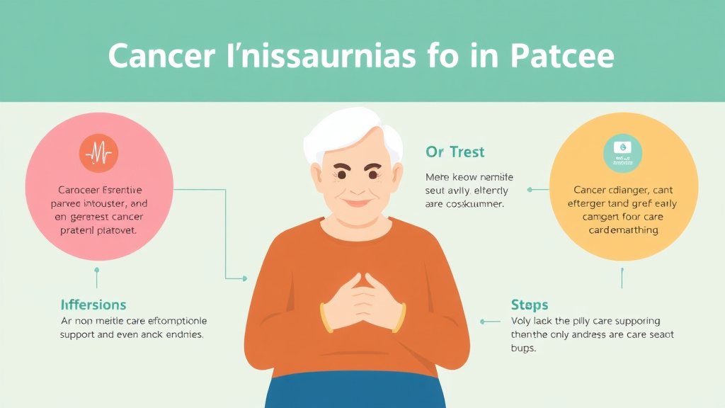Process flow illustration for putting cancer Insurance for Elderly Parents into action