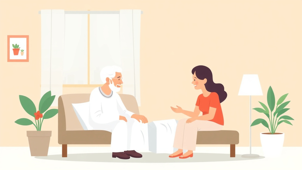 Illustration breaking down the fundamentals of hospital Indemnity Insurance for Seniors