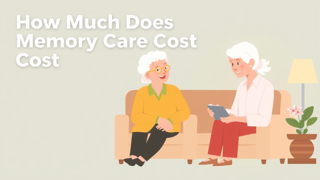 Visual overview of how Much Does Memory Care Cost with key concepts highlighted