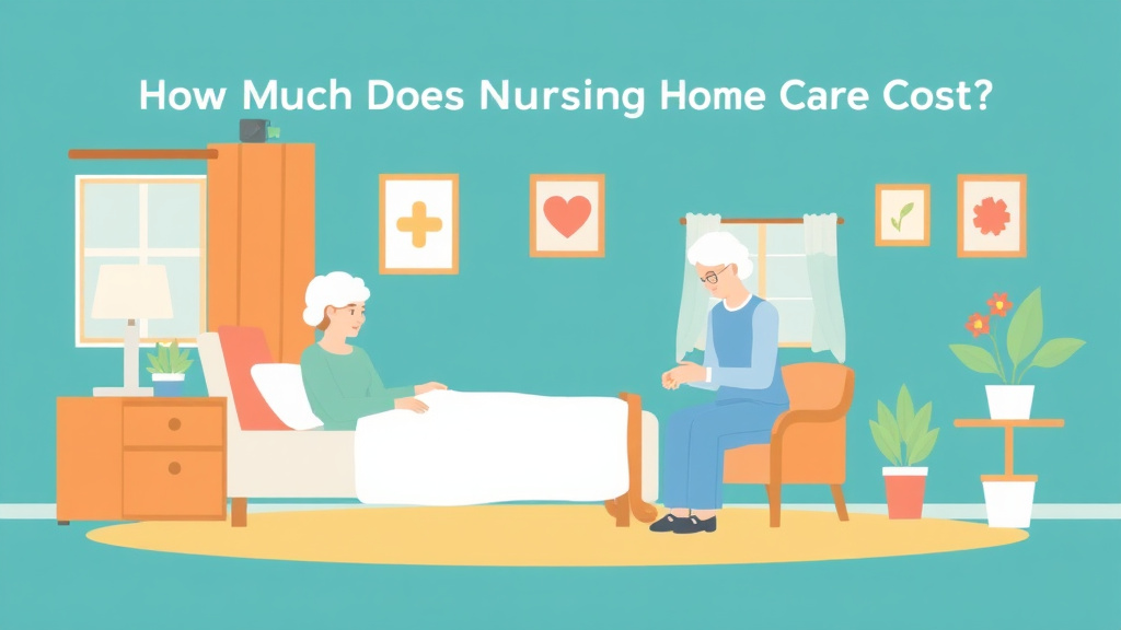 Visual overview of how Much Does Nursing Home Care Cost with key concepts highlighted