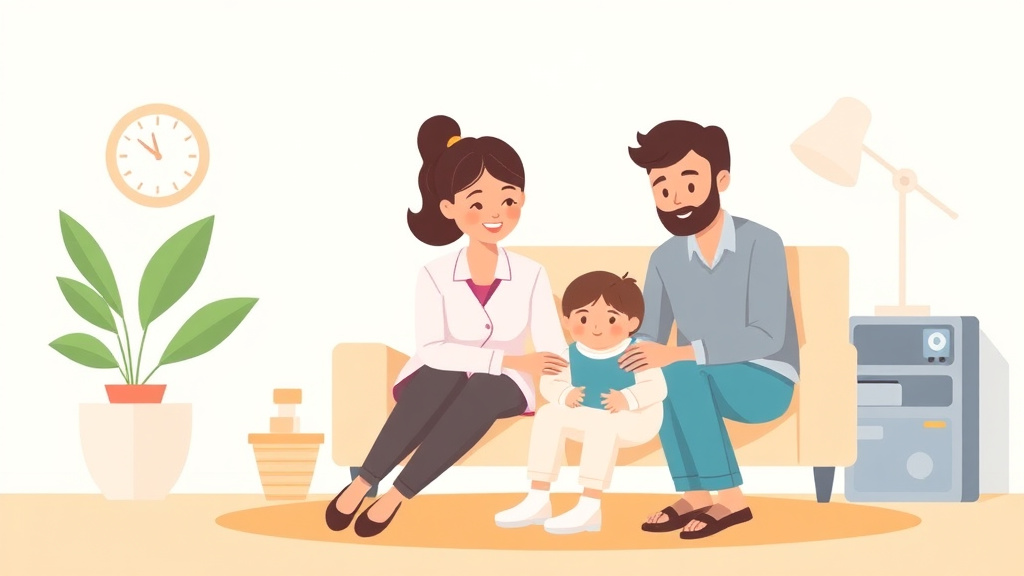 Visual overview of insurance Coverage for Medical Equipment with key concepts highlighted