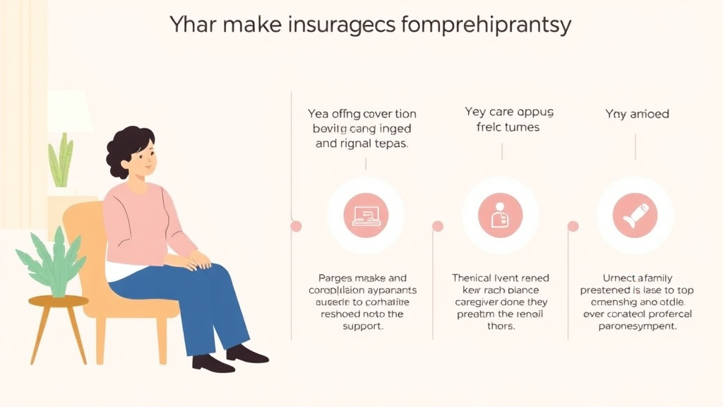 Process flow illustration for putting insurance Coverage for Rehabilitation into action