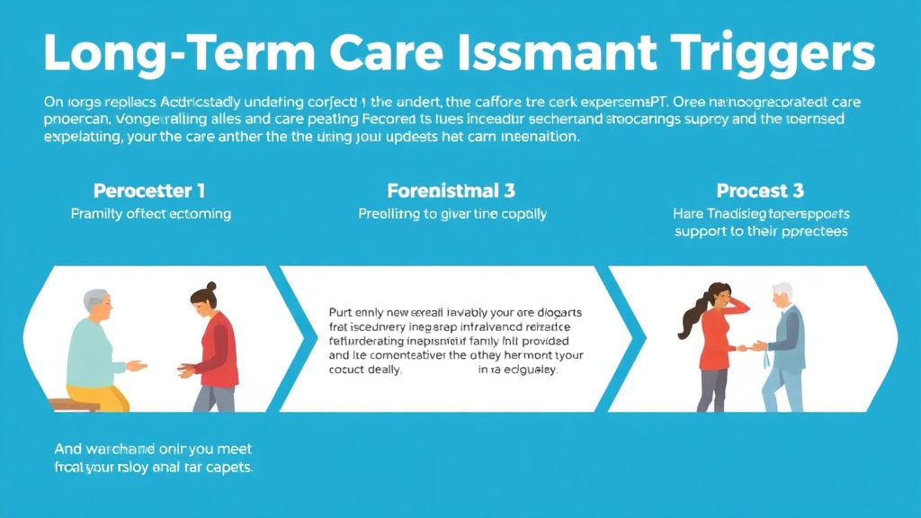 Practical workflow diagram for long Term Care Insurance Benefit Triggers