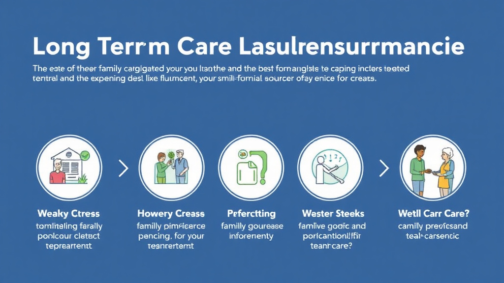 Process flow illustration for putting long Term Care Insurance Claim Filing Guide into action